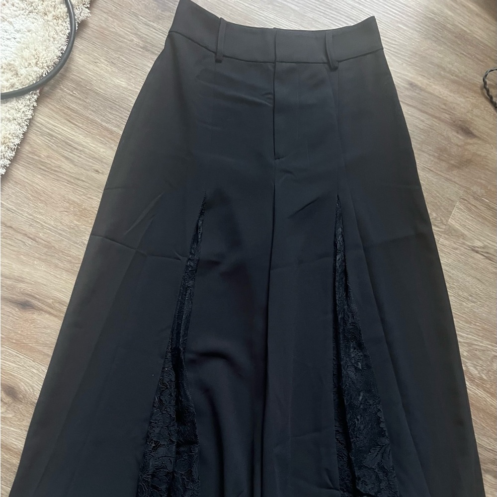 Alice + Olivia Onell Front Pleat Gaucho Pants Size 0